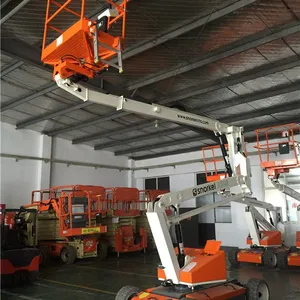 英国snorkel A38E曲臂自行式高空作业平台 曲臂升降车