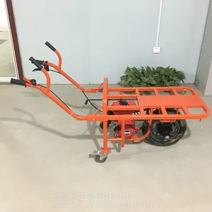 烧汽油的农用独轮车 草莓大棚施肥搬运推车 易行 YIX-DLUN