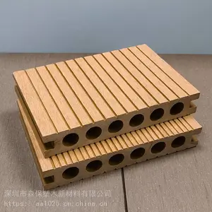 广东深圳户外塑木地板公园绿化园林景观休闲平台大量现货供应