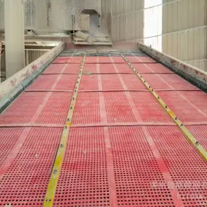 高分子纳米防堵筛网 橡胶耐磨防堵筛网 圆孔方孔塑料网 泰国进口橡胶 不堵孔的筛网 专业解决筛网堵孔问题