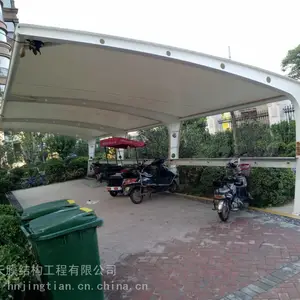 汽车雨棚,停车棚遮阳棚,膜结构停车棚