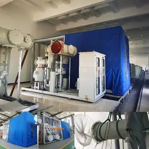 川京变电站gis安装专用电力防尘棚 充气式gis防尘棚可定制