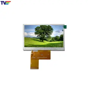 LCD Dispiay 4.3 英寸 800 * 480 IPS TFT显示模块 IC ST726
