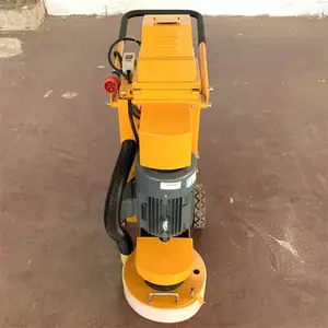 环氧固化地坪研磨机水泥混凝土磨地机无尘抛光12磨头自流平打磨机
