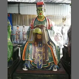 阎王殿摆件 阴帅鬼王 日游神夜游神 黑无常白无常 牛头马面