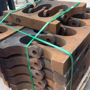 大型金属破碎机高锰钢耐磨锤头Mn13Cr2甩锤
