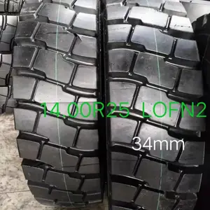 华鲁轮胎,HILO工程胎,14.00R25 E-4深花纹全钢工程胎
