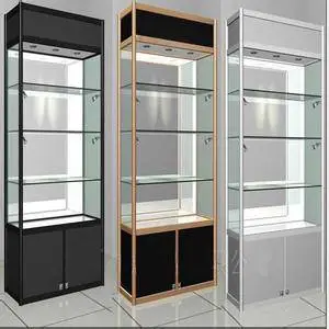 绍兴浩彬精品玻璃柜,精品展柜