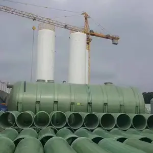 碳酸锂储罐 碳酸钙储罐 玻璃钢填料塔