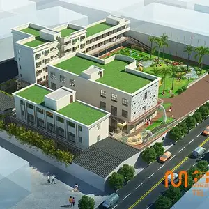 长沙建筑室外3D效果图制作