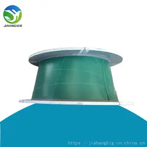 金泰诺供应风机天圆地方 PVC透明法兰软连接 通风塑料变径