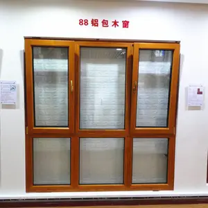 天津无缝焊接铝包木门窗,榫卯结构铝包木门窗