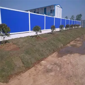 房地产建筑围挡 道路隔离栏 彩钢夹芯板围挡