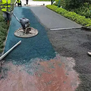 透水混凝土-胶粘石-露骨料透水混凝土