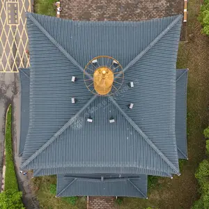 拓建艺工匠仿古建筑铝瓦 古建铜瓦 金属屋面瓦 铝镁锰合金瓦