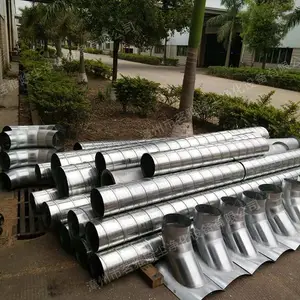 福建厂家风机通风管道 除尘管道 弯头 安装通风管道工程