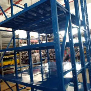 横梁货架 仓库用的货架 蓝色仓储货架 托盘重型货架 便携式货架