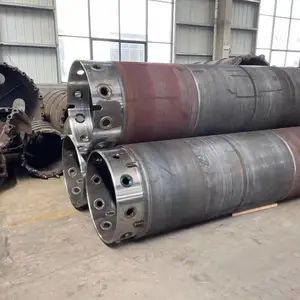 海南 海口 桩基施工 跟进护筒800-1750 口径 驱动器全套型号配件 现场施工