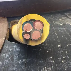 MC煤机电缆线 MCP矿用黄皮橡胶线 MCPT采煤机加强型橡套软电缆