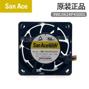 Sanyo三洋风扇原装正品现货 9WL0624P4S001 24V 直流风扇 60x25mm