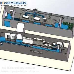垚鑫科技 移动式集装箱 模块样品间 理化分析野外实验室