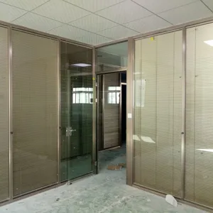 东莞工厂办公室玻璃隔间|东莞铝合金隔断