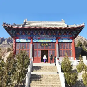 供应农村小祠堂设计 寺庙修缮 亭台楼阁河北若艺