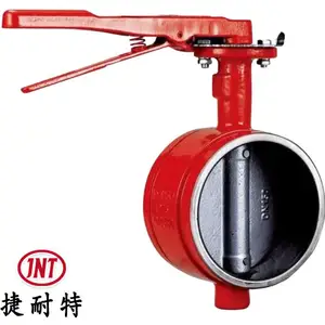 捷耐特沟槽手柄蝶阀D81X-16Q阀门生产厂家