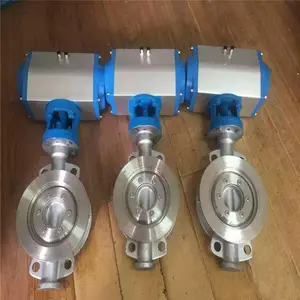 气动对夹蝶阀 气动硬密封蝶阀 气动蝶阀伯霆