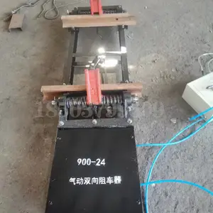 矿工轨道列车手动阻车器 矿用气动阻车器 矿车阻车器 煤矿轨道道岔阻车器厂家