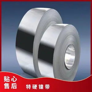 N6纯镍带厚度0.01-3.0mm电池 新能源焊接纯镍片 定制加工镍合金卷带