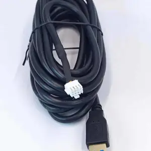 USB3.0数据线 工控交换机连接线 数据传输线束 宝马头连接线