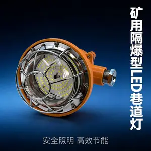 铸钢 DGC18/127L (A) 矿用隔爆型 LED 支架灯 127V 井下防爆灯带煤安证