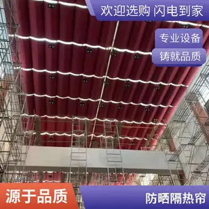 玻璃房遮阳帘电动天棚帘遮阳隔热防晒铝合金材质支持定制