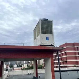 天津高铁站工业空气源热泵供暖系统改造
