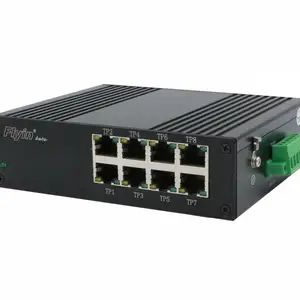工业级千兆4光12电收发器FLY-IMC-4F12TG