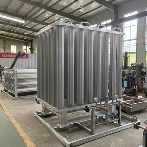 弘创氧氮氩空温式汽化器 调压装置 调压撬装汽化器