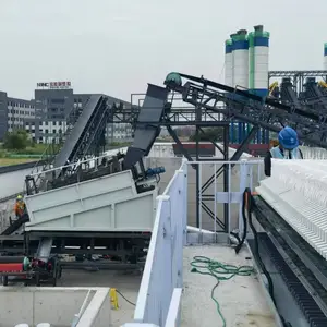 全自动上料系统 搅拌站自动上料装置 下沉式 拌合站布料机