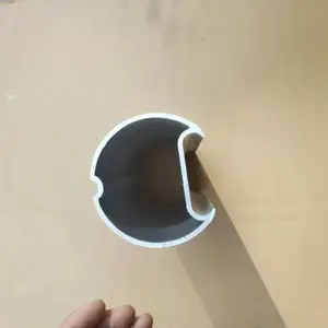 大棚卷膜通风铝卷轴铝轴接头