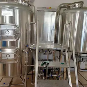 陕西酒店500升精酿啤酒设备啤酒自动化糖化设备生厂家