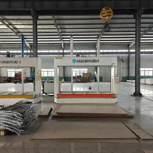 50吨家具粘合整型木工冷压机多层板五合板复合压板机 铝蜂窝板