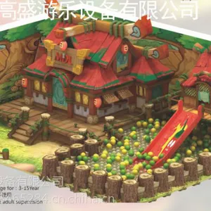 长沙室内游乐场设备厂家|湖南高盛淘气堡生产厂家|儿童游乐设施