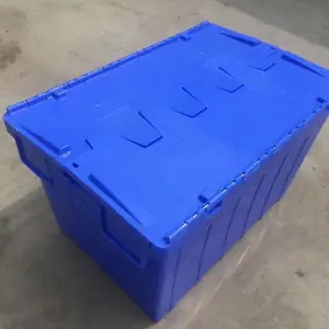 北京市大兴区塑料周转箱 斜插物流箱 二手物流箱