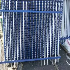 淮盛白色隔离防护网 锌钢围墙栅栏 锌合金防护围栏网喷塑