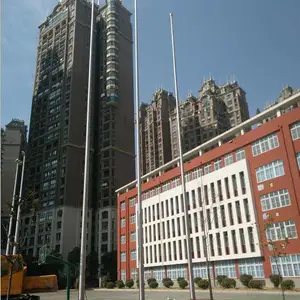 酒店旗杆 工地旗杆 企业旗杆 定制旗杆选东营弘扬旗杆 大厂家