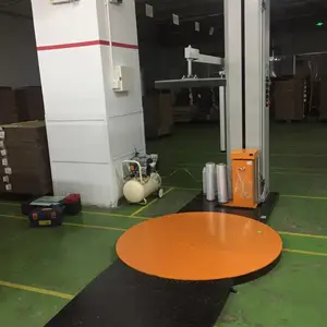 缠膜机 围膜机 托盘缠绕机 气动压顶托盘缠膜机 广东深圳 东莞厂家