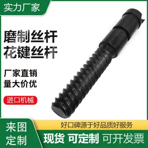 微型丝杆厂家直销批发 轴杆类零件电动丝杆传动配件 花键研磨丝杆