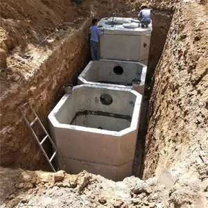 源头工厂混凝土组合式蓄水池模块 水泥成品化粪池消防池