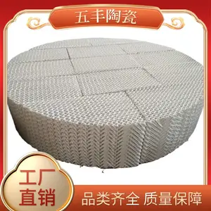 规整陶瓷波纹填料 陶瓷波纹填料 陶瓷波纹板100-700y