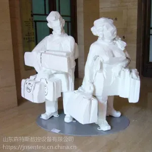 ***森特斯2030四轴人物塑像泡沫雕刻机